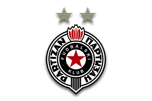 FK Partizan Serbia National Coat of Arms Red Star Belgrade 